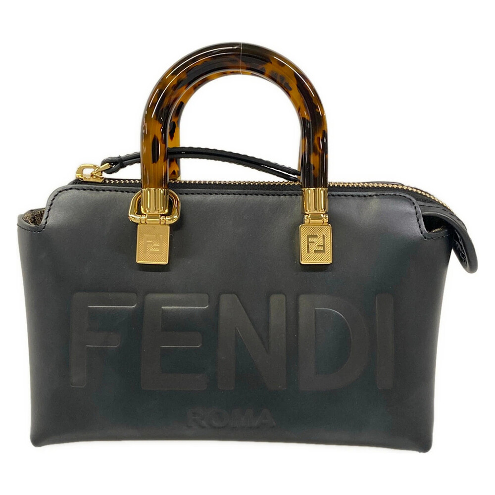 Fendi Mini By The Way Black Leather #328607F15B
